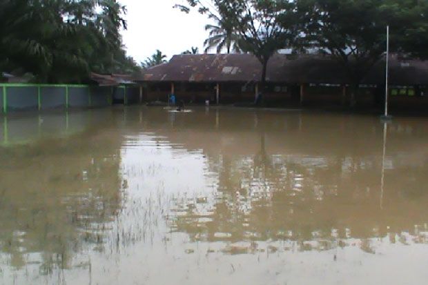 Setelah Diterjang Banjir, Sekolah di Kota Subulussalam Ini Diliburkan