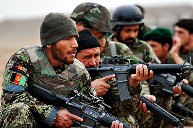Pasukan Afghanistan Rebut Benteng Taliban