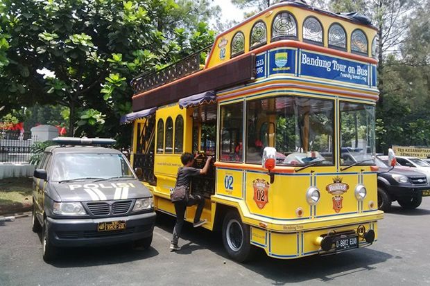 Penjelasan Ridwan Kamil Soal Status Kepemilikan Bus Bandros