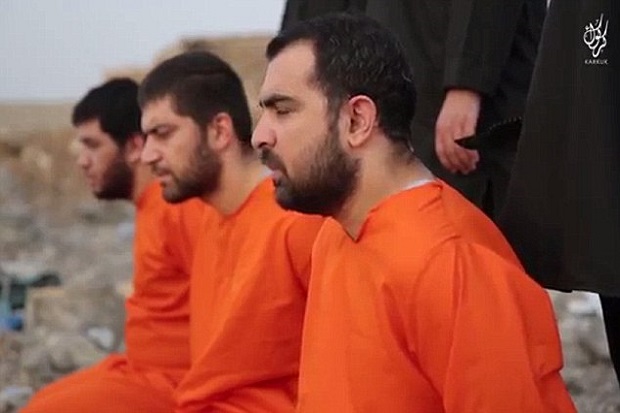 Dendam pada AS, Algojo ISIS Penggal 4 Pejuang Peshmerga