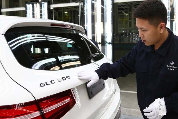 Mercy GLC SUV Mulai Produksi di China
