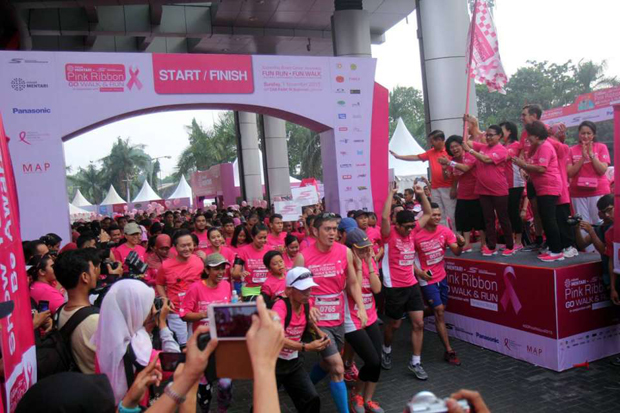 Pink Ribbon Go Walk & Run, Peduli Kanker Payudara
