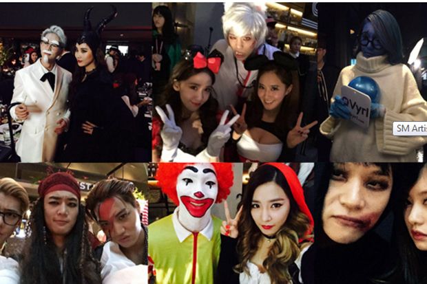 Serunya Perayaan Halloween Ala Artis SM Entertainment