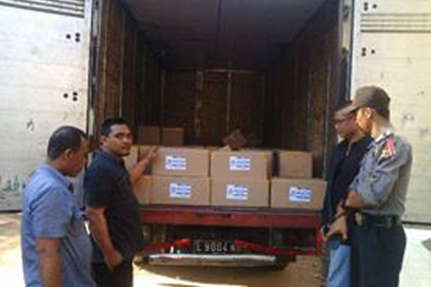 KPU Pangandaran Terima Logistik Pilkada