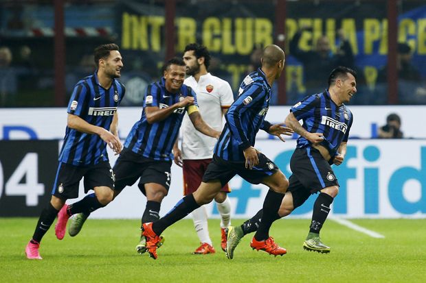Bungkam Roma, Inter Rebut Puncak Klasemen