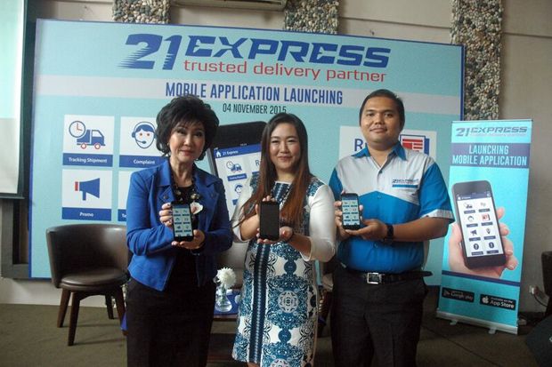 21Express Luncurkan Mobile Applications Jasa Pengiriman