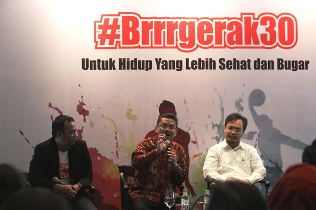 Gerakan Indonesia SeGar Kampanyekan Brrgerak 30 Menit