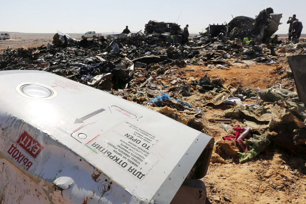 Mesir Bantah Bom Jadi Penyebab Jatuhnya Pesawat Rusia