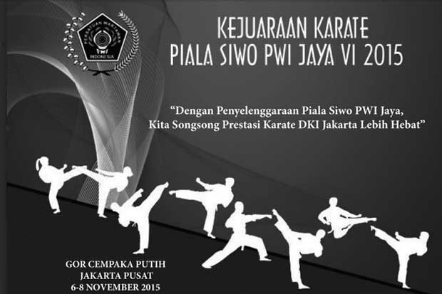 Disorda DKI Dukung Kejuaraan Karate Piala SIWO PWI Jaya