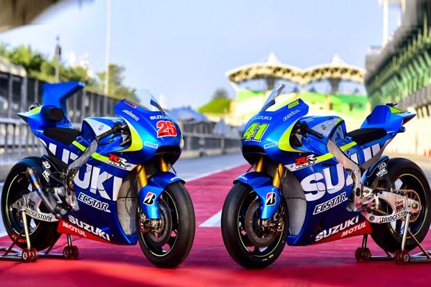 Suzuki Akan Pasang Tagline Berbahasa Indonesia di MotoGP Musim Depan