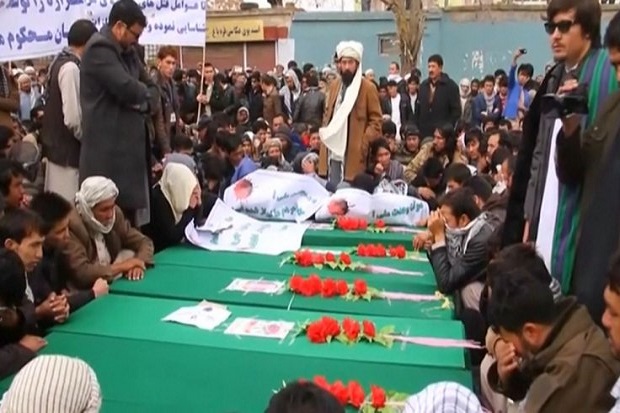 ISIS Penggal 7 Warga Hazara, Ribuan Warga Afghanistan Marah