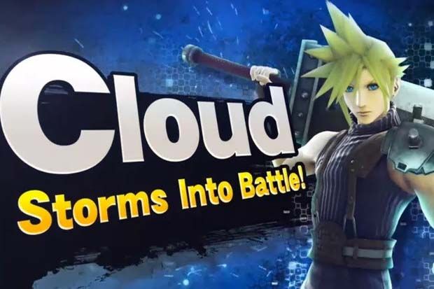 Final Fantasy Cloud Ramaikan Smash Bros