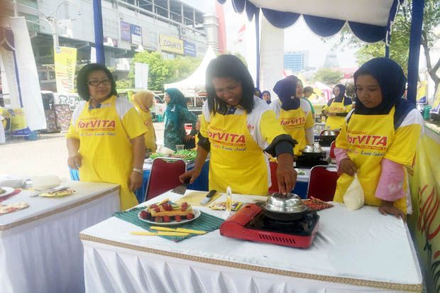 Puluhan Peserta & Mobil Toko Hebohkan Festival Kuliner Nusantara