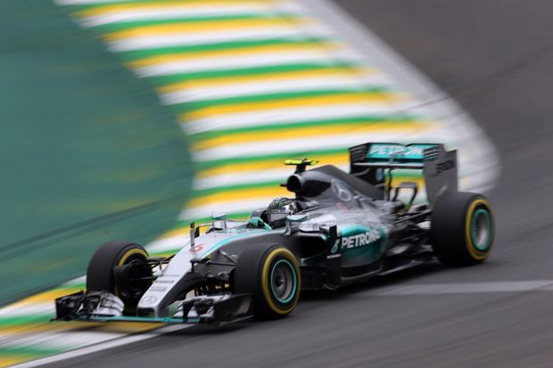 Rebut Pole Position Brasil, Rosberg Kembali Pecundangi Hamilton