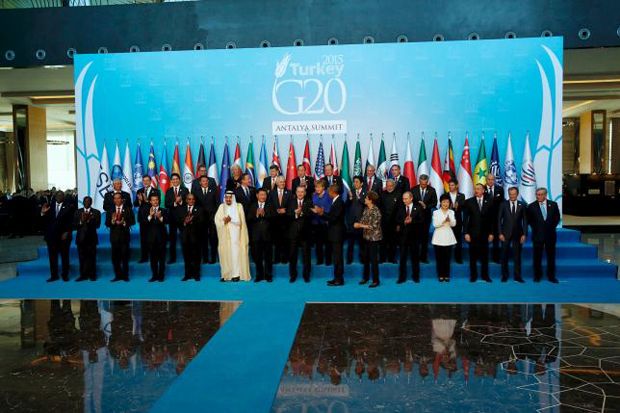 G-20 Targetkan Ekonomi 2018 Tumbuh 2%