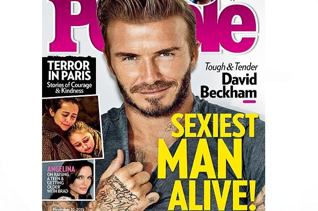 David Beckham Nolak Dibilang Pria Terseksi di Dunia! Kenapa ya?