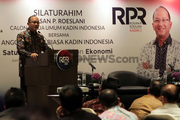 Rosan Roeslani Janji Jadikan Kadin Penggerak Industri Nasional