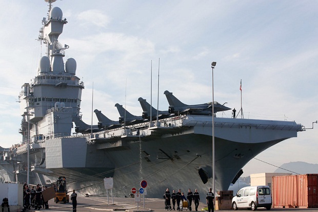 Pembalasan Prancis, Kapal Induk Nuklir dengan 26 Jet Hajar ISIS