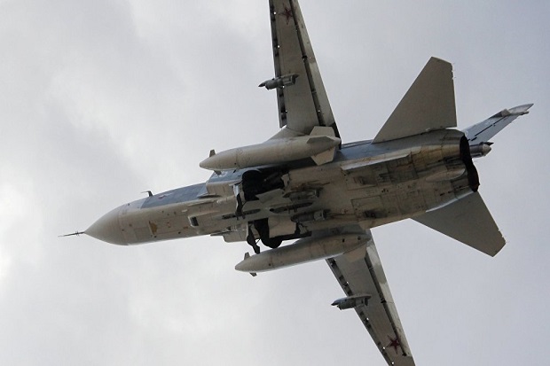 Jet Tempur Su-24 Rusia Ditembak Jatuh, Ini Reaksi Kremlin