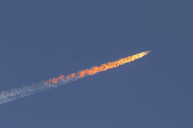 Dalih Remeh F-16 Turki Tembak Jatuh Jet Bomber Su-24 Rusia