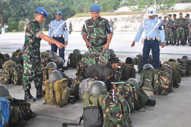 Jelang Pencabutan Darurat Asap, 560 Prajurit TNI Ditarik dari Riau