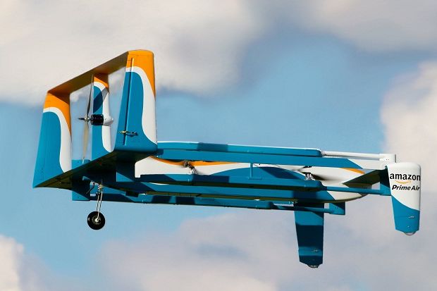 Situs Jual Beli Amazon Kenalkan Drone Pengantar Barang Terbaru