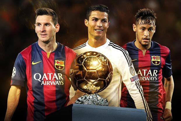 Kandidat Ballon dOr 2015: Ronaldo Dikepung Messi-Neymar