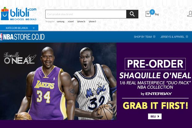 Produk Resmi NBA Sekarang Bisa Didapat di Blibli.com