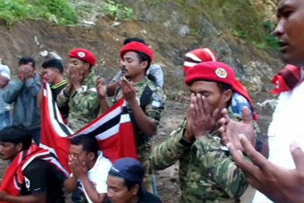 Peringati Hari GAM ke-39, Bendera Bulan Bintang Berkibar di Aceh