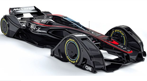 McLaren Kembangkan MP4-X untuk F1 Dikendalikan dengan Otak