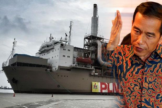 Kapal Pembangkit Solusi Cepat Atasi Krisis Listrik Versi Jokowi