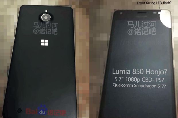 Beredar Bocoran Foto Microsoft Lumia 850