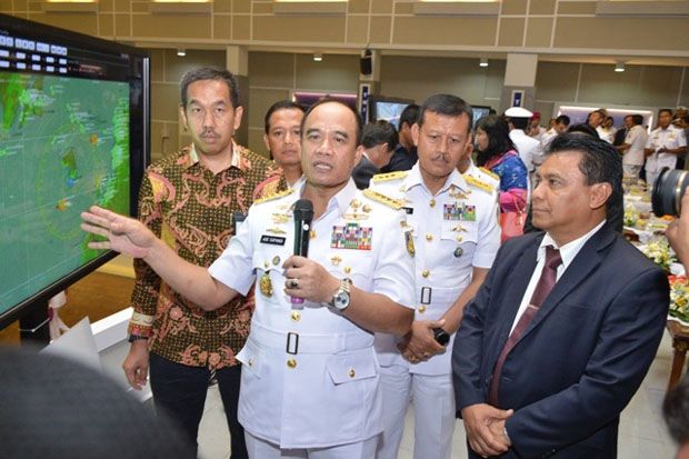 TNI AL Resmi Gunakan Sistem Komunikasi Satelit