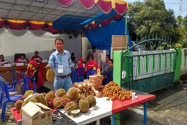 Nyoblos di TPS 19 Padang Dapat Hadiah Durian
