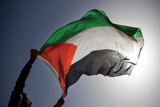 Mahasiswa di Washington Dipaksa Polisi AS Hapus Bendera Palestina