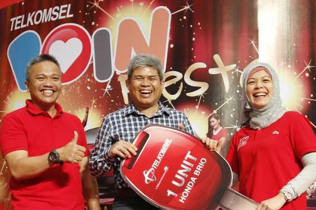 Telkomsel POIN Fiesta Bagikan Mobil dan Hadiah Bernilai Jutaan Rupiah