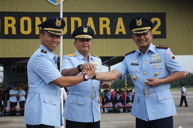 Dedy Supriyanto Jabat Komandan Skadron 12 Lanud Pekanbaru