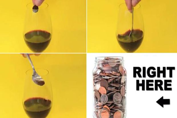 Wow, 3 Trik Wine Anti Basi dengan Koin dalam 5 detik