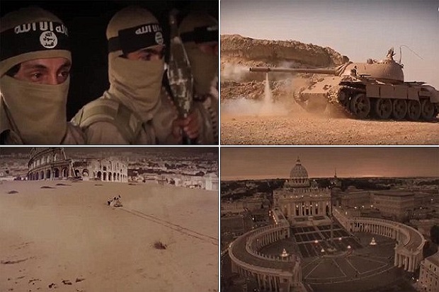 Puncak Tempur di Roma, ISIS Rilis Video Visi Perang Akhir Lawan Barat