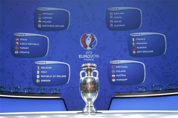Inilah Jadwal Piala Eropa 2016