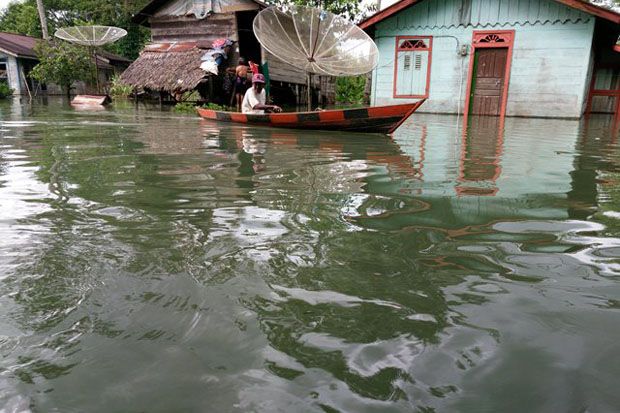 Banjir di Tapsel Meluas