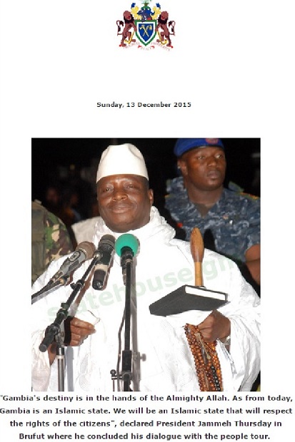 Jadi Negara Islam, Presiden Gambia Tak Larang Natal