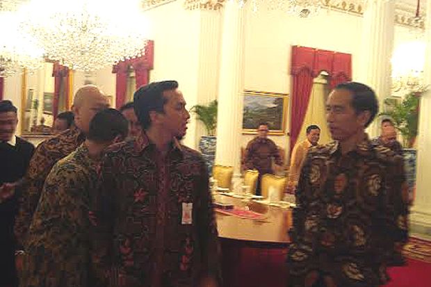 Begini Suasana Makan Bareng Jokowi-Komika Stand Up Comedy