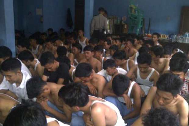 Hendak Tawuran, Puluhan Pelajar Digiring ke Kantor Polisi