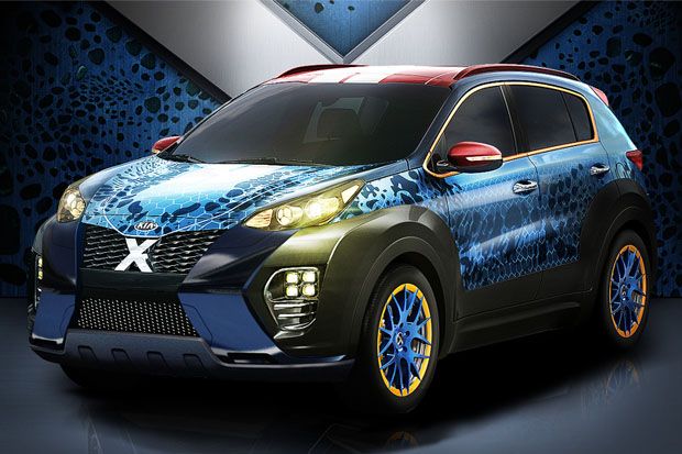 KIA Desain Mobil Bertema X-Men