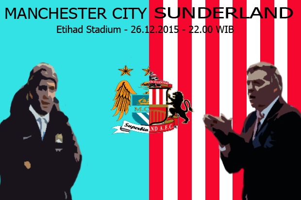 Preview Manchester City vs Sunderland: Bagai Laga Langit dan Bumi