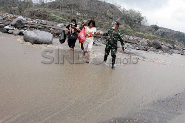 Lahar Dingin Gunung Kelud Ancam 11 Titik Permukiman