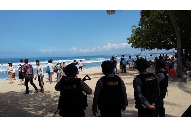 Liburan Tahun Baru, Polda Bali Perketat Keamanan Pantai Kuta
