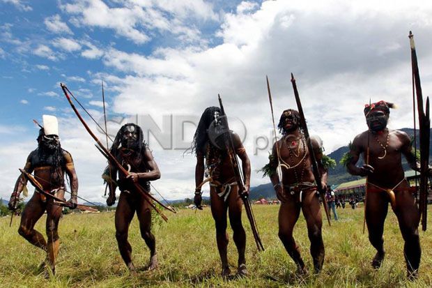 Perang Suku di Wamena TNI-Polri Sweeping Senjata Tradisional