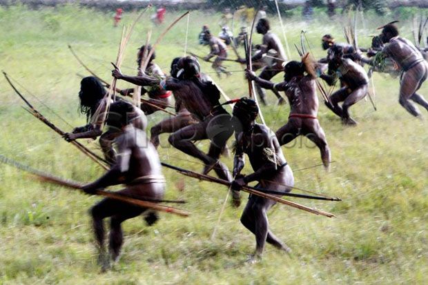 Ini Kronologis Perang Antar Suku di Wamena